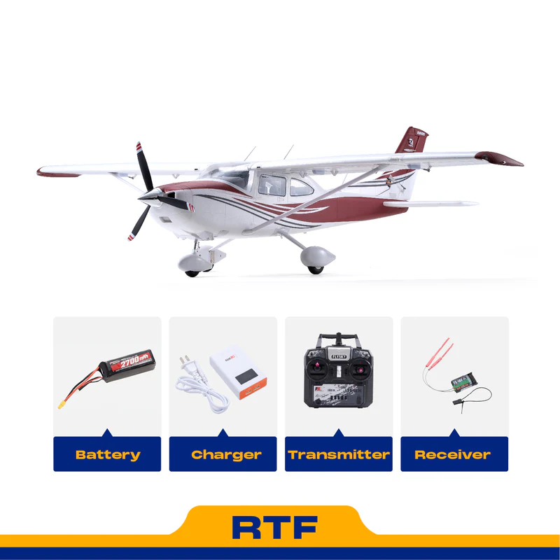 FMS 1500 มม. Cessna 182 RC เครื่องบิน RTF