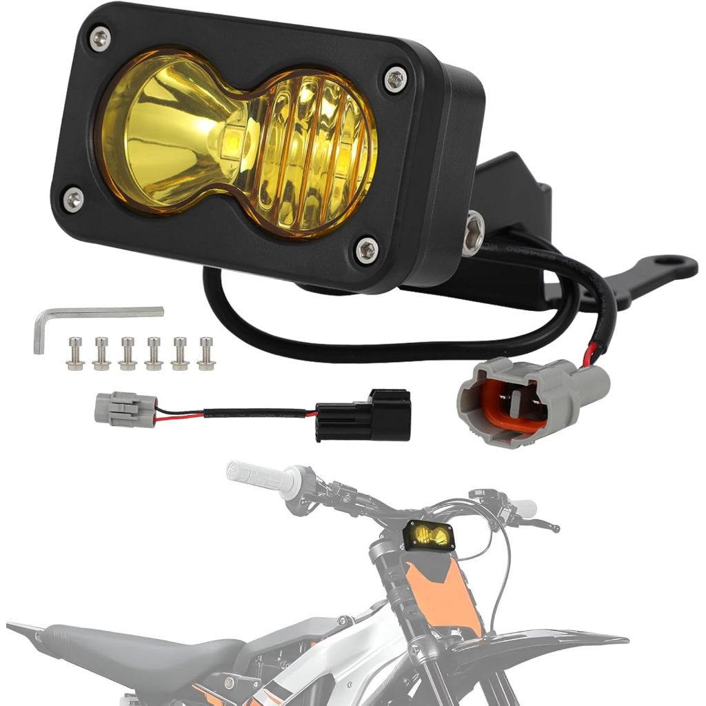 Headlight Kit 6000-6500K Led Light Bar for Surron Sur Ron Taparia Talaria Sting MX4 MX5 Eride E Ride