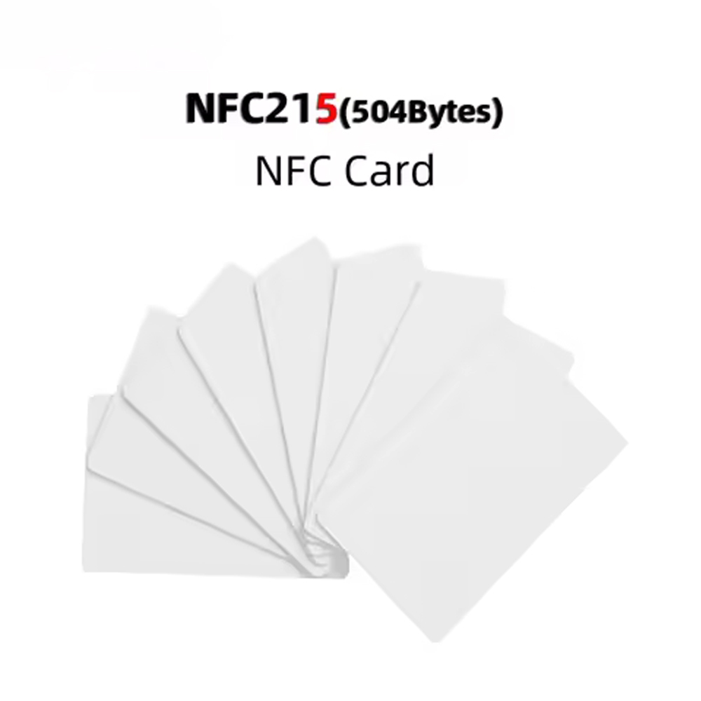 10 ชิ้น NTAG215 NFC แท็กการ์ดสามารถเขียนโดย Tagmo Works พร้อมสวิตช์สําหรับโทรศัพท์มือถือ NFC ทุกรุ่น