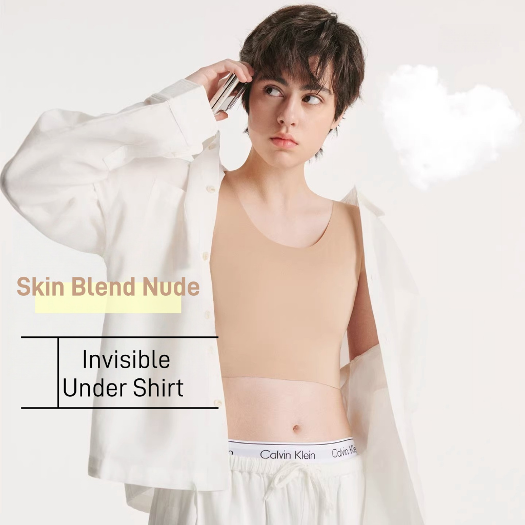 [COD] เสื้อในทอม เสื้อรัดหน้าอก ซ่อนรอย ชาย/หญิง กระชับสัดส่วน ผ้าบาง ยืดหยุ่น S-6XL