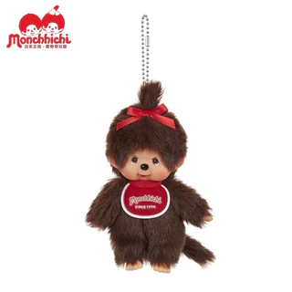 บริการจัดส่งในพื้นที่)Monchhichi Plush Premium Standard Original - มอนชิชิรุ่นเบสิค สีน้ำตาล ทุกขนาด ตุ๊กตาและพวงกุญแจ