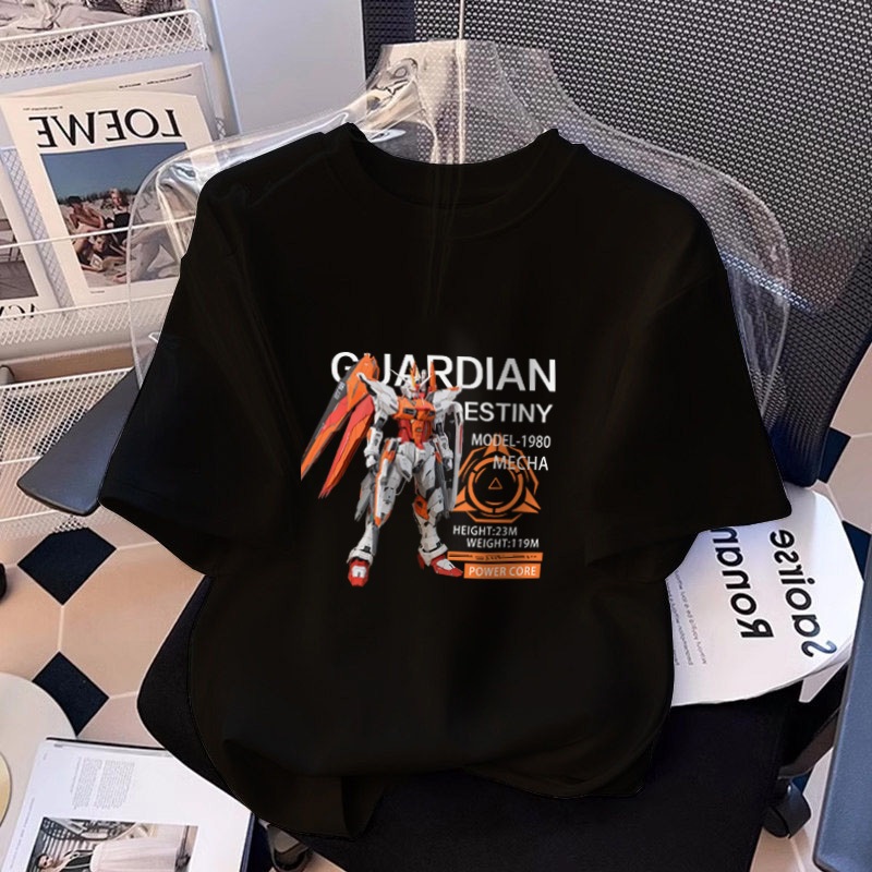 ซื้อด่วน! เสื้อยืดเด็กลายหุ่นยนต์นักรบสุดเท่ เนื้อผ้าฝ้ายแข็งแรงทนทาน ใส่สบาย สำหรับ 3-16 ปี จัดส่งทันใจ ลดแรงจัดเต็ม + ส่งฟรี!