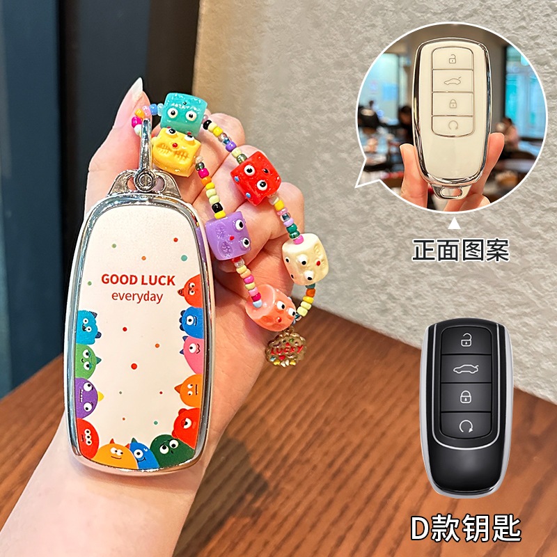 TPU เคสกุญแจ OMODA 5 ฝาครอบกุญแจรถ CHERY Jaecoo J7 J8 OMODA5 เคสกุญแจรถยนต์ เคสกุญแจรีโมทรถยนต์ Cher