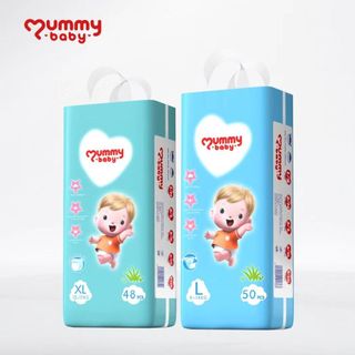 MUMMYBABY Pull-up Pants Tape Diapers Baby Diapers Full-Size High-Quality  Super Absorbent Leak Free Breathable Babevibe.ph