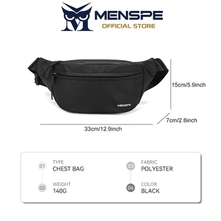 MENSPE กระเป๋าคาดเอวกีฬา ชายหญิงใช้ได้ ปรับระดับได้