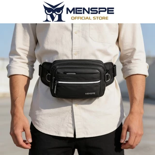 MENSPE กระเป๋าคาดเอวผู้ชายหลายชั้นกระเป๋าพักผ่อน