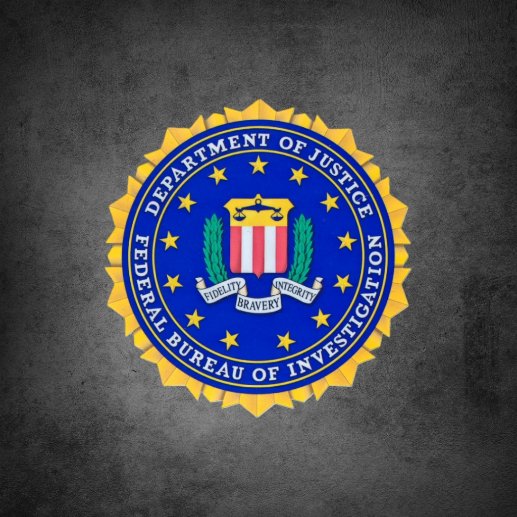 สติกเกอร์รถ FBI Federal Bureau of Investigation USA UV Transfer Decals สําหรับ iPhone แล็ปท็อปการใช้ถังหมวกรถจักรยานยนต์