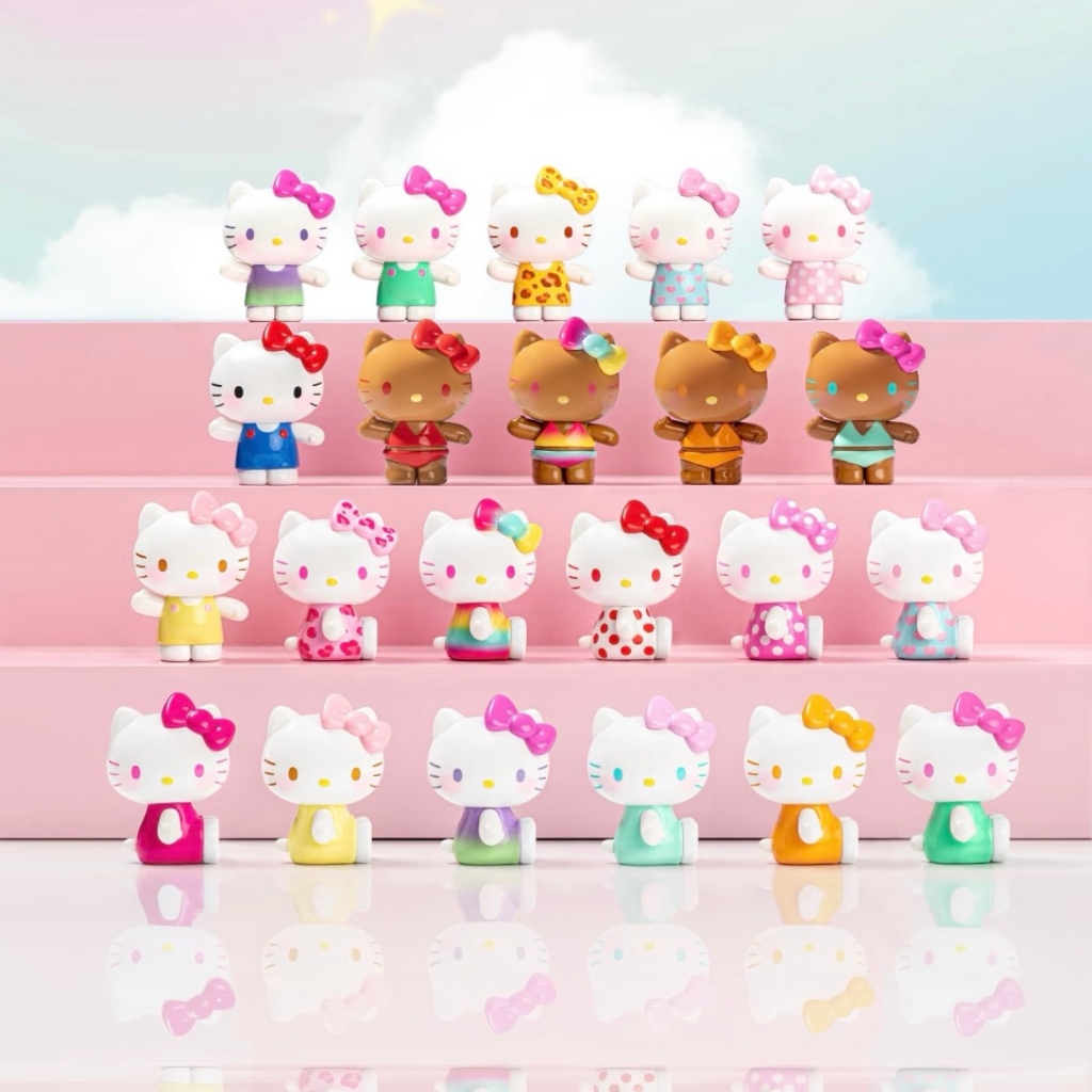 KITTY Summer Skittles Series จี้ตุ๊กตาน่ารัก