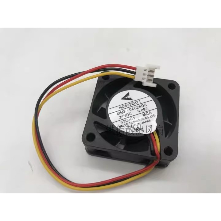 ไดรฟ์พัดลม 3Pin สําหรับ MITSUBISHI MELCO NC5332H71 MMF-04C24DS DC24V 0.09A 40 มม.X15 มม.