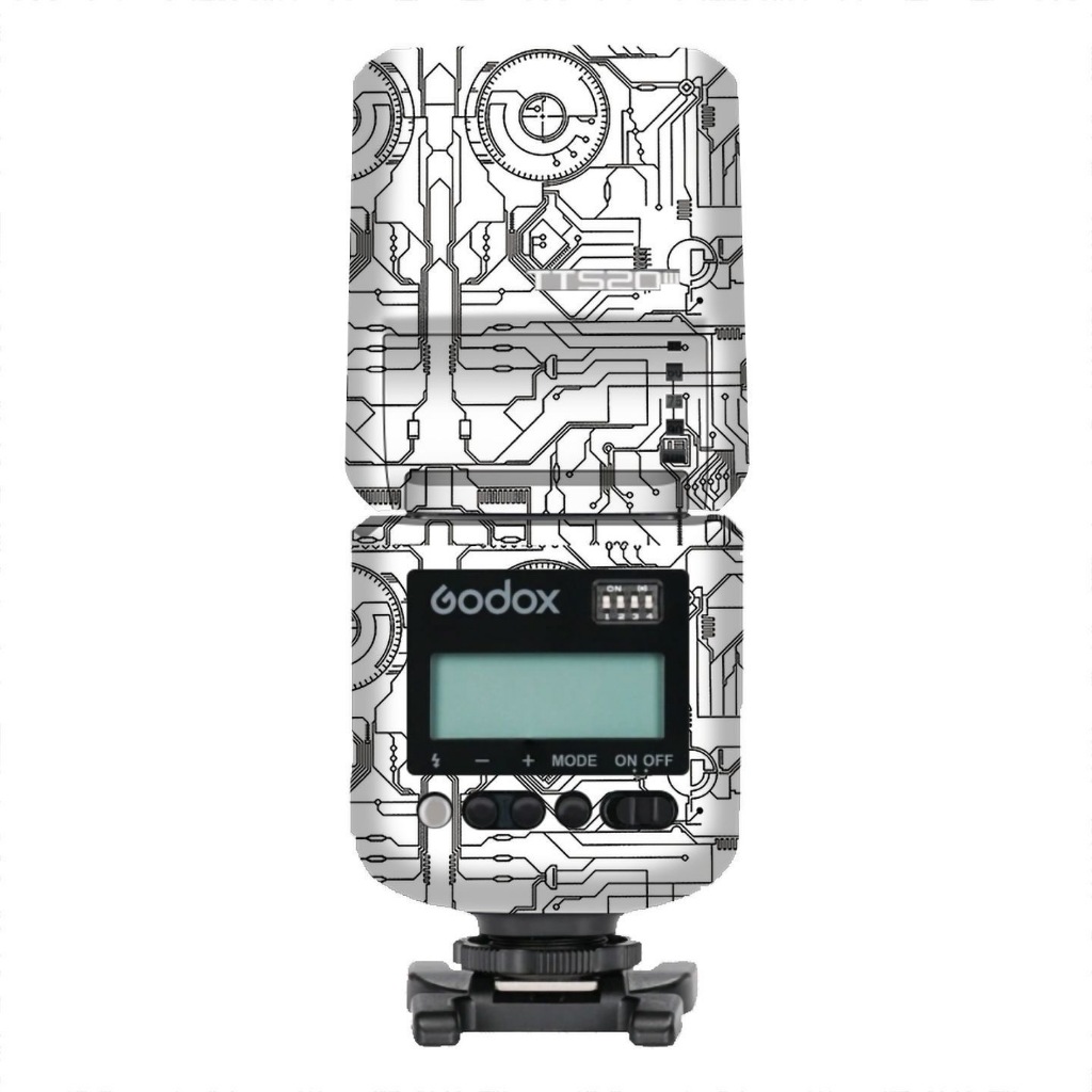 รูปลอกผิวสําหรับ Godox TT520III กล้อง Speedlight Decal Skins Wrap สําหรับ Godox TT520 III แฟลชที่กํา