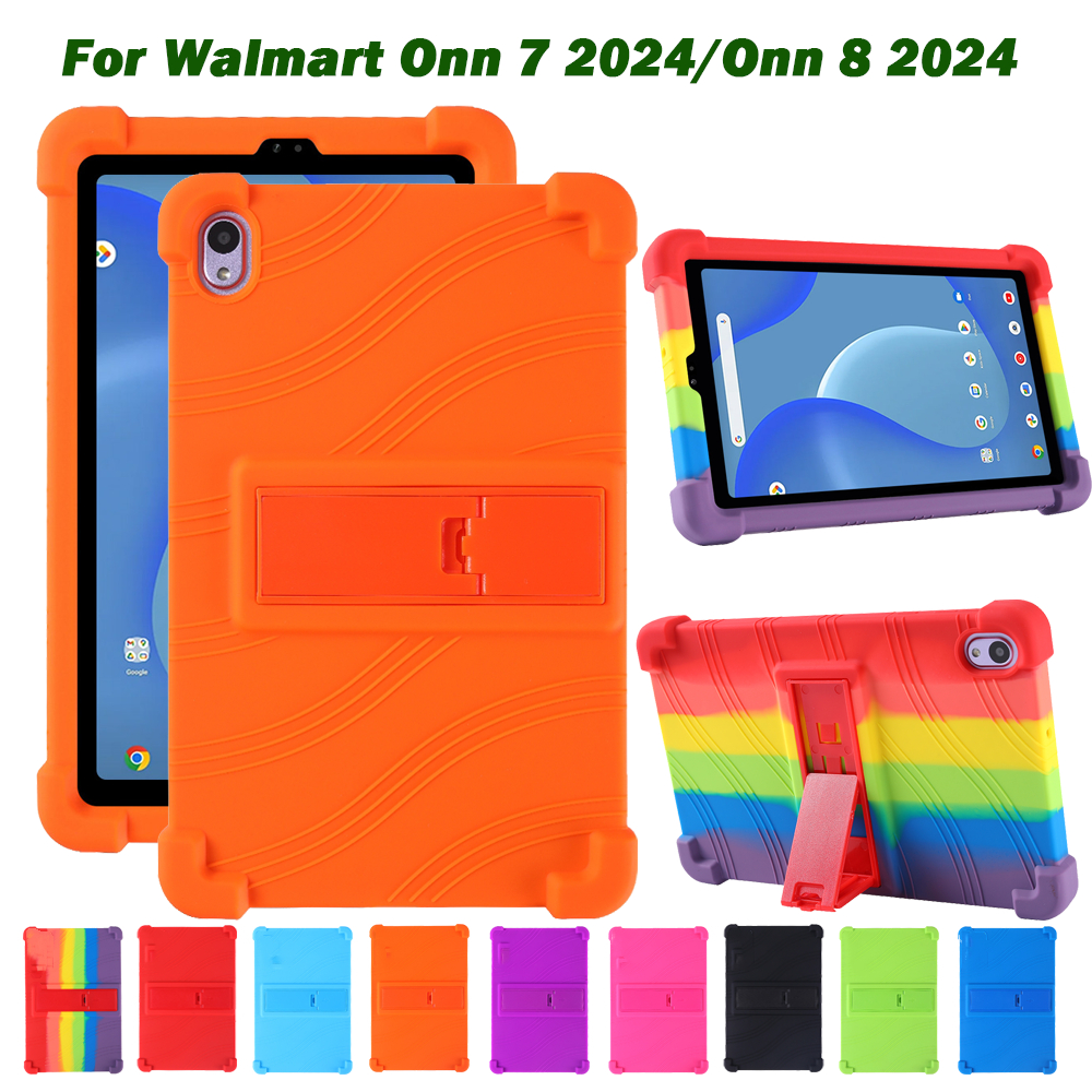 ฝาครอบกันกระแทกสําหรับ Walmart Onn 7 นิ้ว 2024 รุ่น Soft รวมทุกอย่าง Drop-Proof เคสป้องกันสําหรับ ON