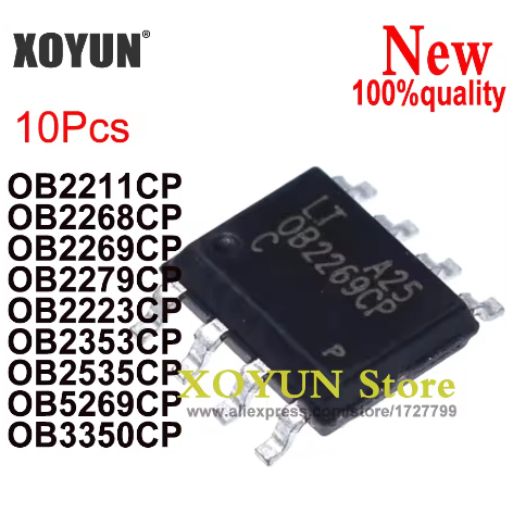 (10 ชิ้น) 100% ใหม่ OB2269CP OB2211CP OB2268CP OB2279CP OB2223CP OB2535CP OB569CP OB3350CP sop-8