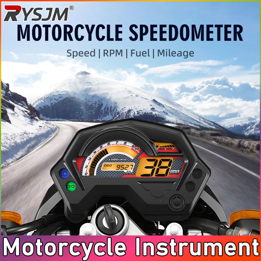 สําหรับ Yamaha FZ16 FZ 16 Digital Meter Digital Motorcycle Speedometer Tachometer Rpm