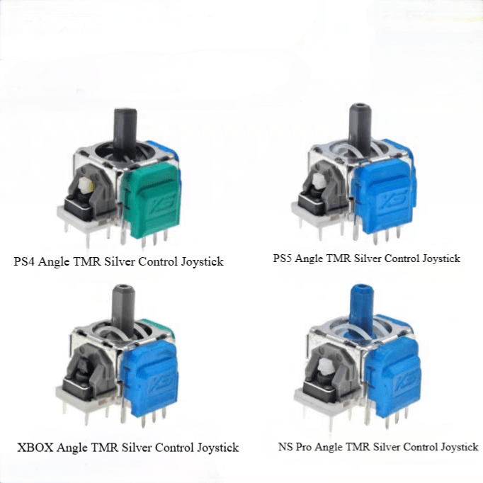 3D ควบคุมมุมเงิน TMR อุโมงค์ Magnetoresistance จอยสติ๊กสําหรับ PS5 Switch Pro Xbox PS4 Controller