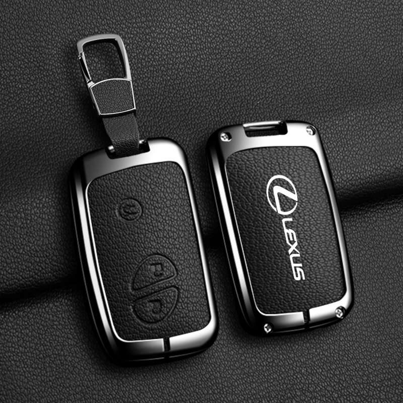หนังรถ Remote Key Case สําหรับ Lexus GS430 ES350 GS350 LX570 IS350 RX350 IS250 อุปกรณ์ป้องกัน