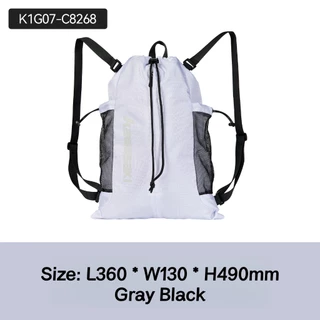 KAWASAKI กระเป๋าเป้สะพายหลังแบดมินตันคาวาซากิ Drawstring bag K1G07-C8268 Training Grade Bundle Pocket ความจุขนาดใหญ่กระเป๋าเป้สะพายหลังอเนกประสงค์