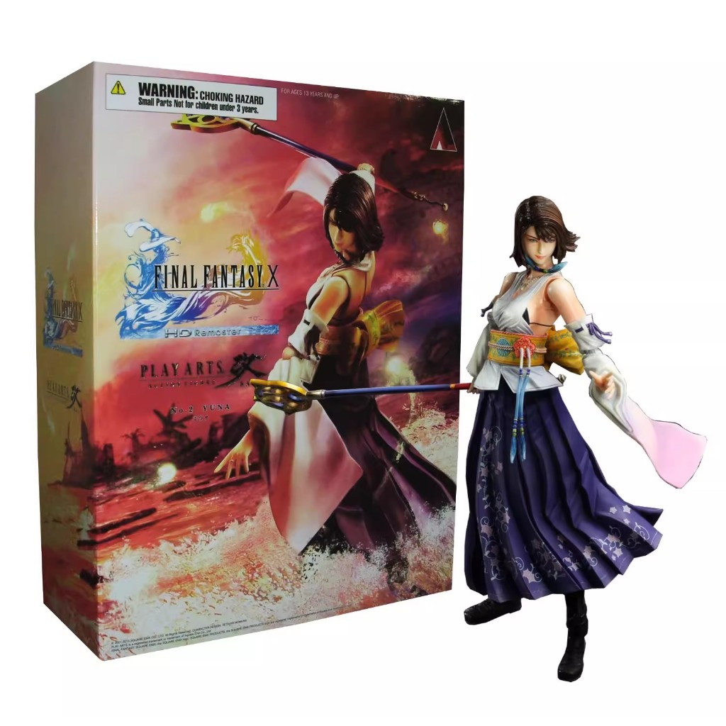 Final Fantasy YUNA Yona Yona Can Do-It-to-do play arts Change pa Change