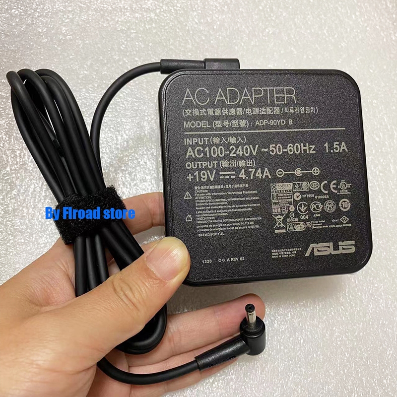 90W 19V 4.74A 4.0*1.35 มม.Asus AdapterสําหรับVivobook S531F S531FL X531Fโน้ตบุ๊คPC Charger