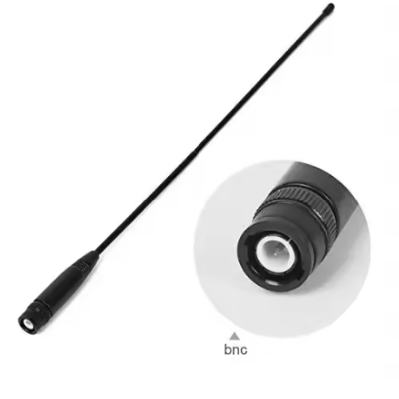 NAGOYA NA771 HAM เสาอากาศ SMA ชายหญิง BNC VHF UHF Dual Bands Two Way วิทยุสัญญาณ Boost ยาง Soft Gain