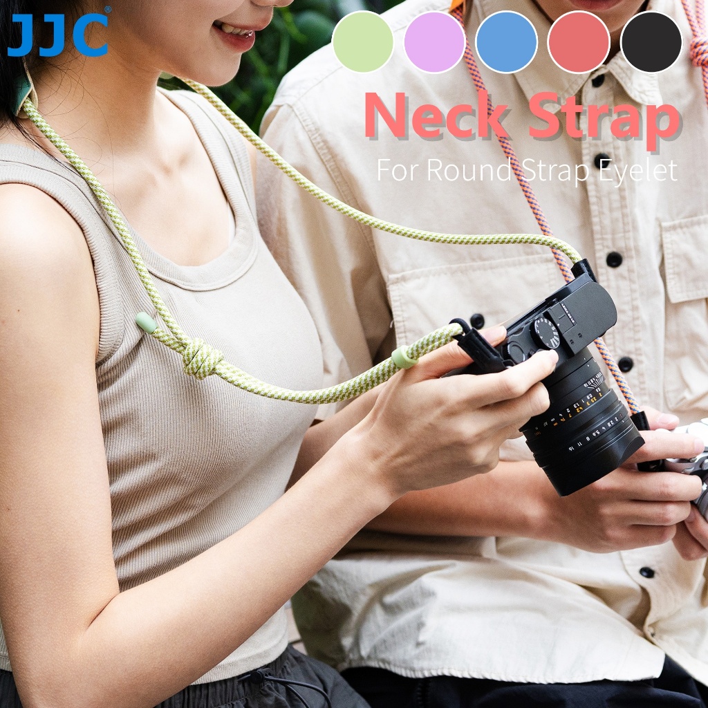 JJC Camera Strap สายคล้องคอกล้องสำหรับ Fujifilm X-T30 III X-T50 X100VI X-T20 X-T10 X-T5 X-T4 Leica Q
