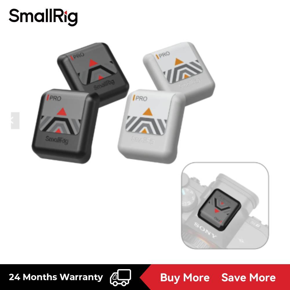 ฝาครอบรองเท้าร้อน SmallRig สําหรับ Sony (2 ชิ้น, สีดํา) (2 ชิ้น, สีเทา) #5494 #5495