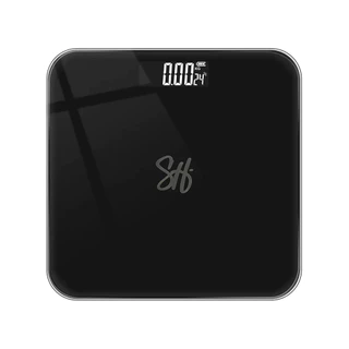 Sweethome เครื่องชั่งน้ำหนัก วัดไขมัน 180kg BMI ค่า เชื่อมต่อแอพ iOS/Android ชาร์จ USB หน้าปัดกระจกนิ ตาชั่ง Weight Scale