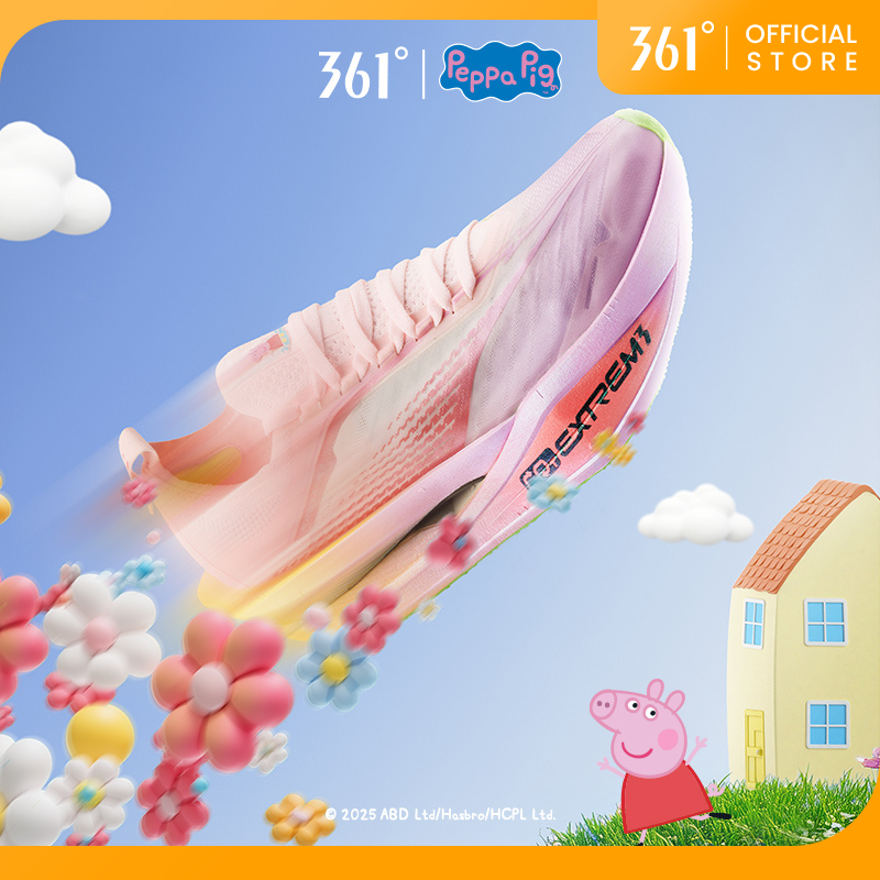 361 Degrees Furious Future 2.0 รองเท้าวิ่งมาราธอนพร้อมแผ่นคาร์บอนไฟเบอร์คุณภาพสูง ให้การรองรับแรงกระแทกและความสบายสูงสุด 672512201 672512252