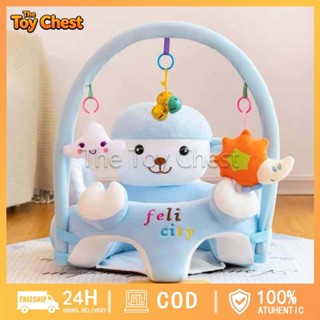 โซฟาเด็กที่นั่งป้องกันการตก เก้าอี้สูงเสริมพัฒนาการ 3-12 เดื…