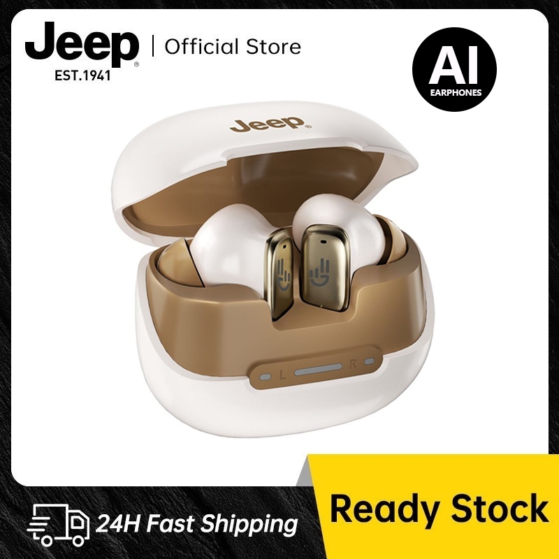 Jeep EW119 EW139 หูฟังบลูทูธ ไร้สาย 6.0 หูฟังนักแปล AI แปลภาษาเรียลไทม์ เสียงแน่น HD Calls พร้อมไมค์