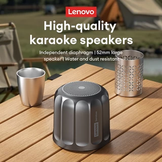 Lenovo HD107 ลำโพงบลูทูธพกพา เสียงรอบทิศทาง พลังเบสหนักแน่น แบตเตอรี่ใช้งานได้ยาวนาน