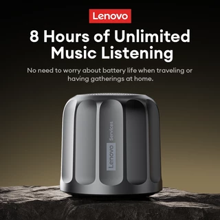 Lenovo HD107 ลำโพงบลูทูธพกพา เสียงรอบทิศทาง พลังเบสหนักแน่น แบตเตอรี่ใช้งานได้ยาวนาน