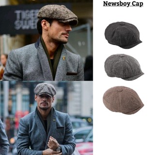 หมวกเบเรต์ กันแดด สไตล์เรโทร ลำลอง แฟชั่นปี สำหรับผู้ชาย