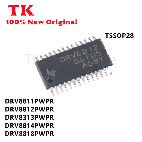 1-5PCS DRV8811PWPR DRV8812PWPR DRV8313PWPR DRV8814PWPR DRV8818PWPR นําเข้า TSSOP SMD driver ชิป,ในสต