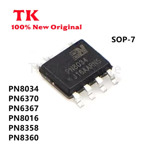 5PCS PN6367 PN6370 PN8016 PN8034 PN8358 PN8360 SOP-7 AC/DC Converter IC Power Management IC ในสต็อก 