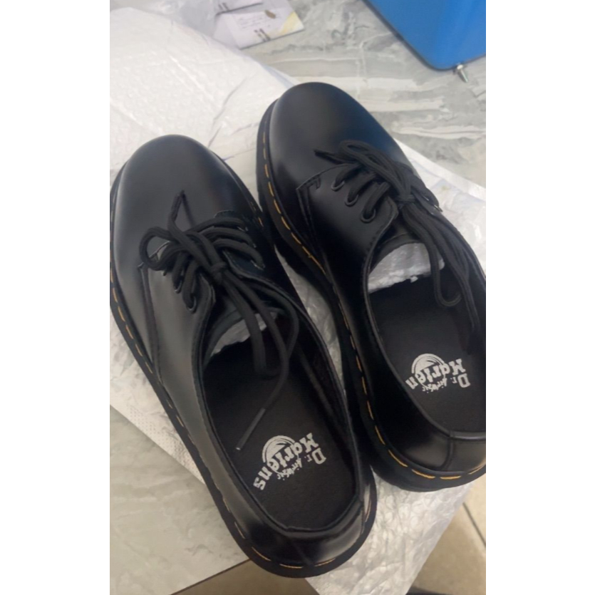 【คุณภาพสูง 100%】Dr.martens ผู้หญิงหนาแต่เพียงผู้เดียวรองเท้า Hardshell รุ่นมาร์ตินรองเท้า ราคา ถูกที่สุด ดีลบีเคเค แกลเลอรีภาพที่ 6