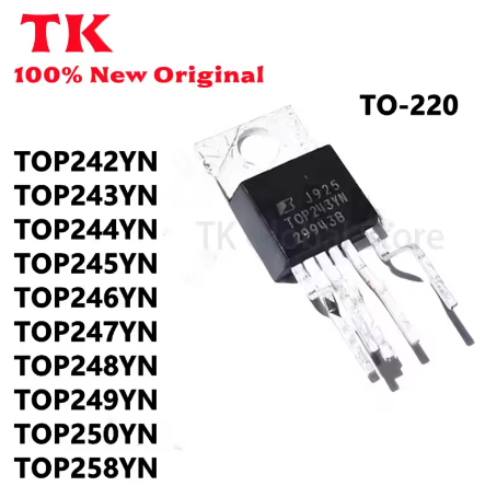 1-5PCS TOP258YN TOP242YN TOP243YN TOP244YN TOP245YN TOP246YN TOP247YN TOP248YN TOP249YN TOP250Y ในสต