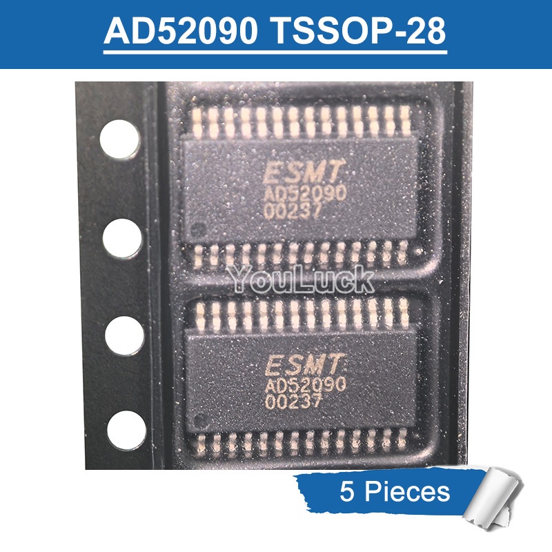 2 ชิ้น AD52090-QG28NRR AD52090 TSSOP-28 Class-D เครื่องขยายเสียงชิป IC ใหม่