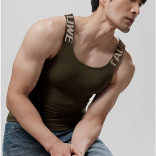 Tauwell เสื้อกล้ามกีฬาทรงเข้ารูปผ้าฝ้ายแขนกุด สไตล์อเมริกัน …