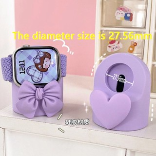 ขนาด 27 มม.-28 มม.การ์ตูนสําหรับ iPhone- นาฬิกาฐานชาร์จแท่นช…