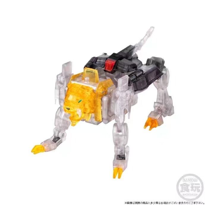 [คลังสินค้าพร้อม] BANDAI สินค้าใหม่ PB ของเล่นอาหารจํากัด SMP GAOGAIGAR สีรุ่นโปร่งใสประกอบรุ่น - รูปที่ 3