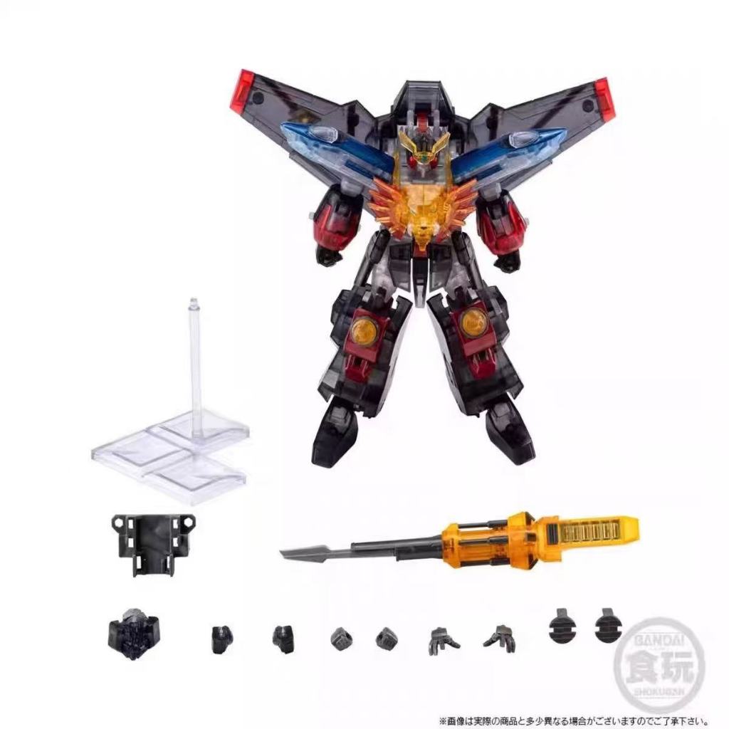 [คลังสินค้าพร้อม] BANDAI สินค้าใหม่ PB ของเล่นอาหารจํากัด SMP GAOGAIGAR สีรุ่นโปร่งใสประกอบรุ่น - รูปที่ 6