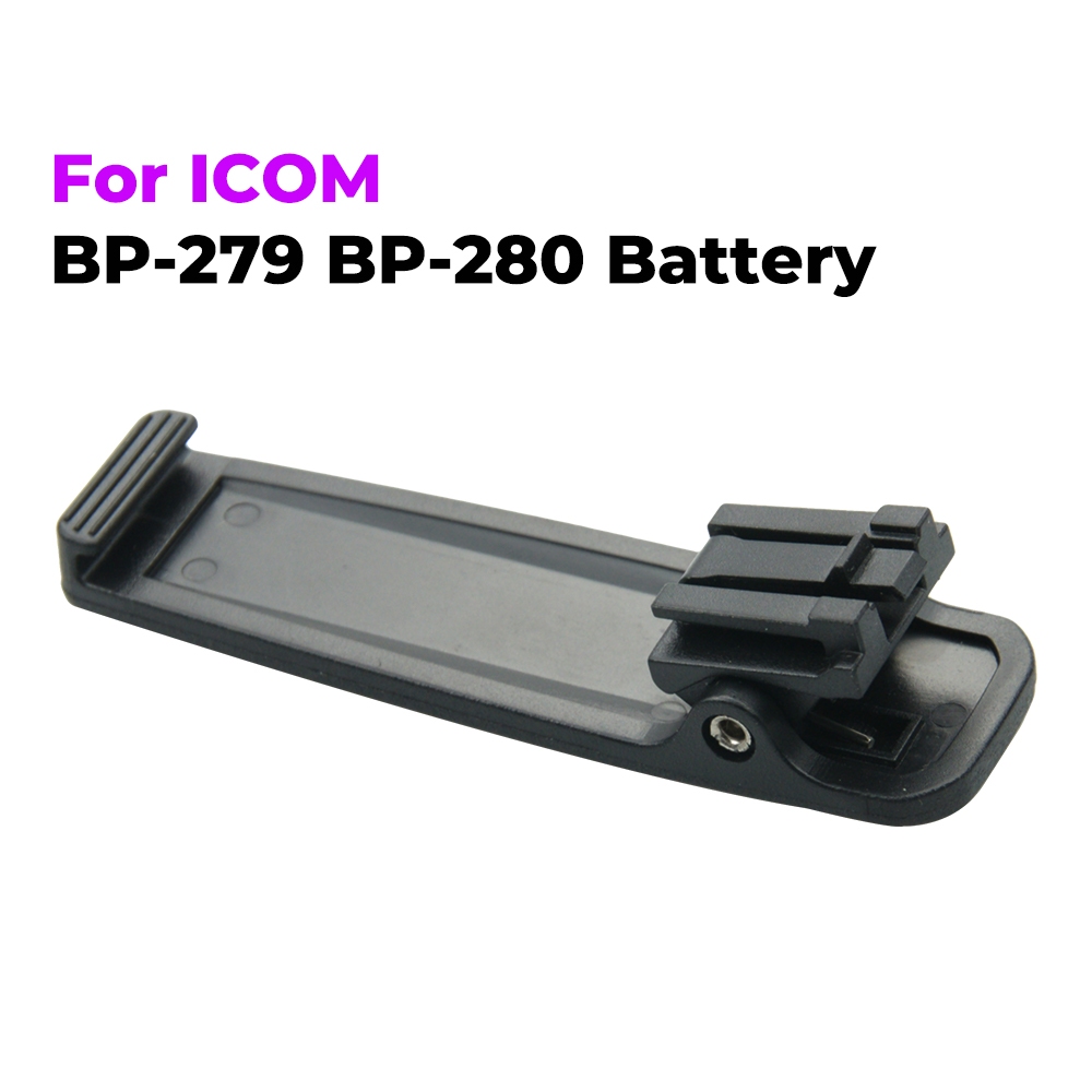 {BJ-10}คลิปหนีบเข็มขัดสําหรับ ICOM BP-279 BP-280 BP-280LI สําหรับ ICOM F1000,F1000S,IC-F1000T,F2000,