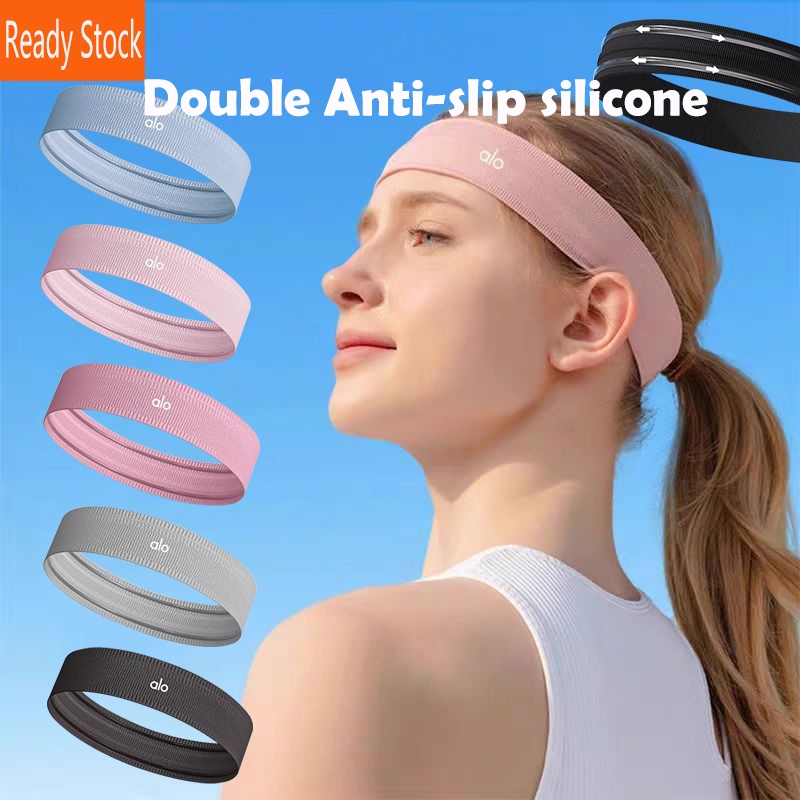 [Alo Yoga] วงนําทางเหงื่อกันลื่นทําให้การฝึกโยคะของคุณมั่นคงมากขึ้นและสะดวกสบาย!