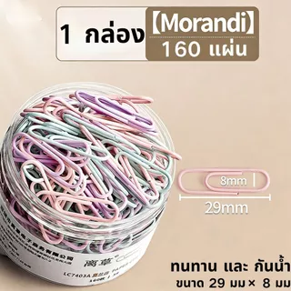 79 THB เท่านั้น!|ที่หนีบกระดาษ|โลหะชุบสังกะสีพรีเมี่ยม|1000-Pack Morandi Pastel Pink & Blue|ความเหนียวสูงและกันสนิมและปลอดเสี้ยน|เหมาะสําหรับสํานักงาน โรงเรียน & บ้าน