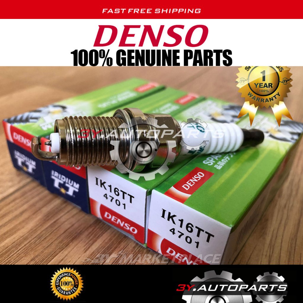 IK16TT DENSO IRIDIUM TT SPARK PLUG IK16TT 4701 (@4 ชิ้น) IK16