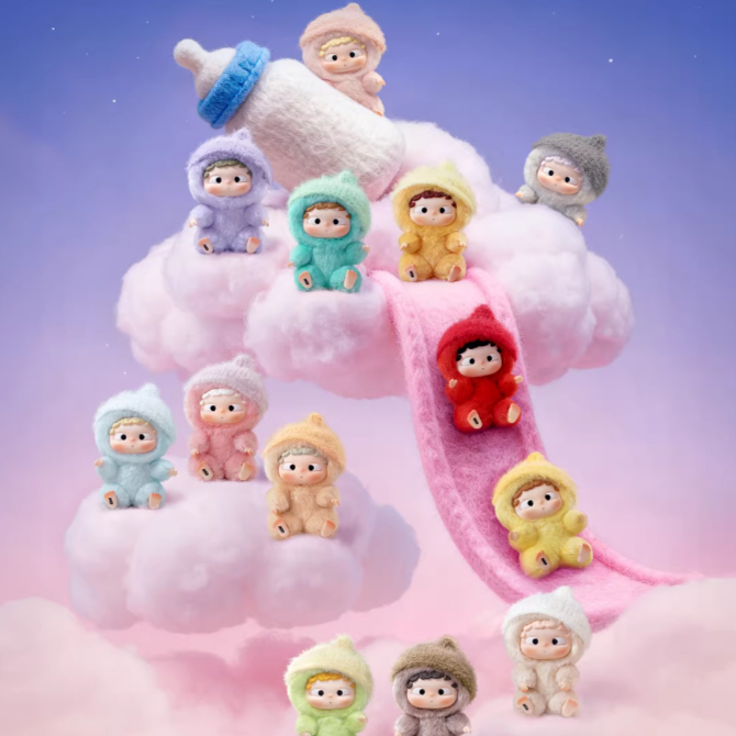 HEYONE OZAI First Floating Bottle Series MINI PLUSH PENDANT