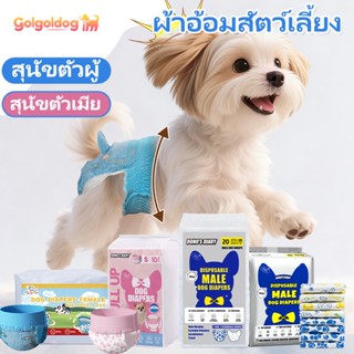 🤝ราคามิตรภาพ🐶 ผ้าอ้อมสำหรับสัตว์เลี้ยง มีหลายไซส์ กางเกงอนาม…