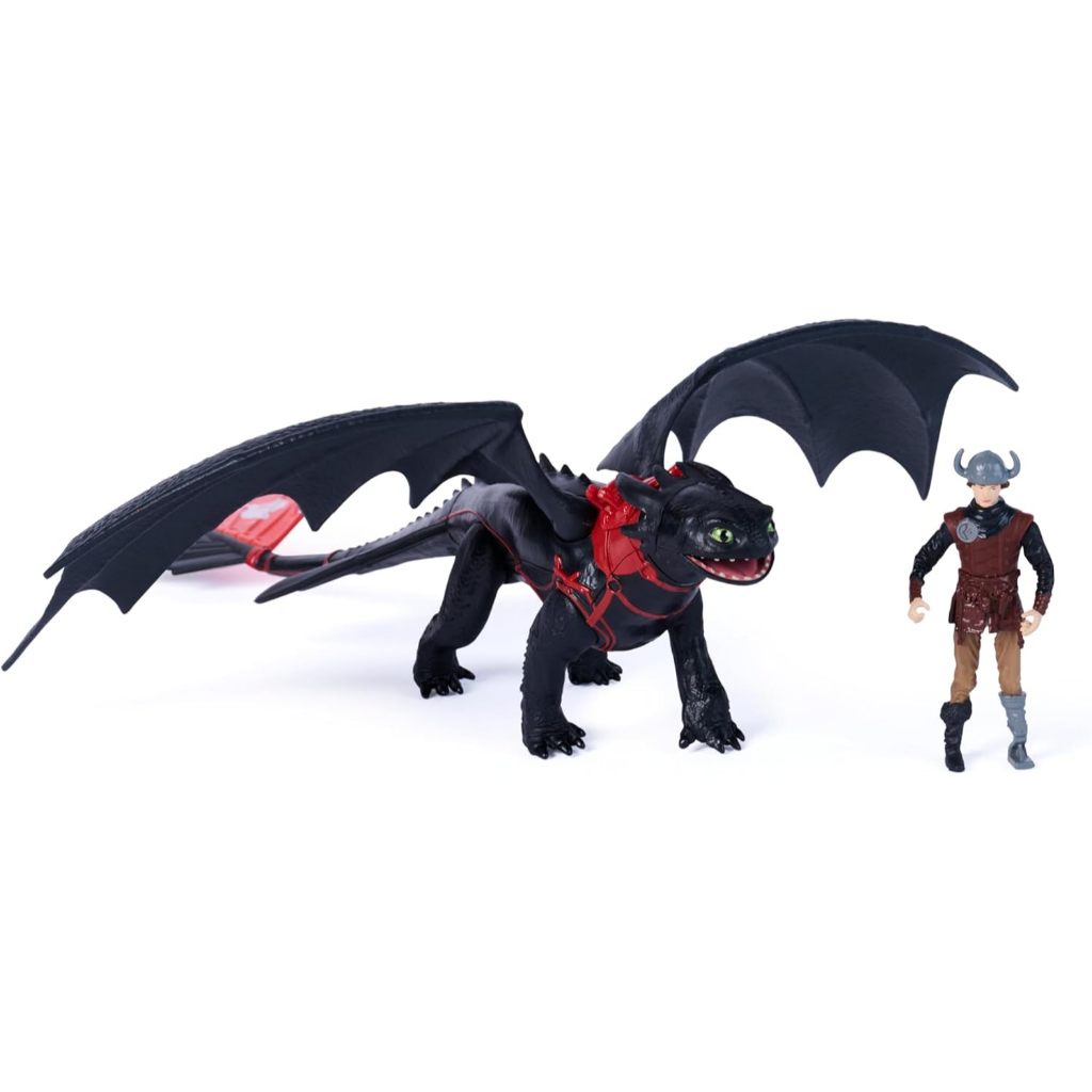 DreamWorks Dragons, Easy Tame Dragons-Vikings และ Dragons ชุดตุ๊กตา, Hex และ Toothless, ของเล่นโมเดล
