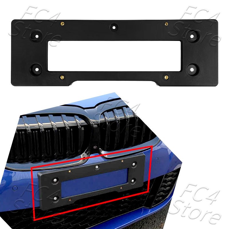 51118075644 รถยนต์กันชนกรอบป้ายทะเบียนสําหรับ Bmw 3 G28 G20 320Li 330Li B48b20c B48b20d 2019-2022 51