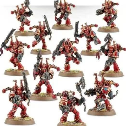 Star SpaceMarines khorneberserker comported founds OIOIOI